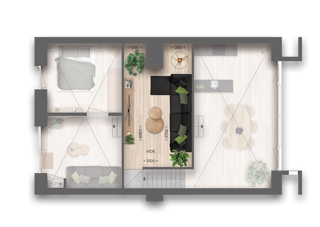 mediumsize floorplan